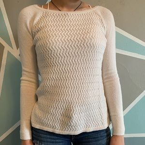 Cream Loft sweater